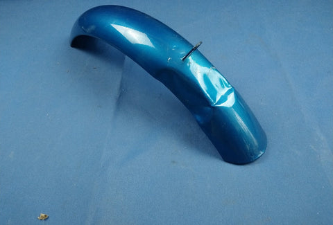 Vitage Bicycle Front Mudguard for 18 inch Wheels Blue