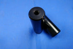 Black BMX Bicycle Stunt Pegs 3/8" Threadless