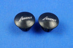 Bikehut Bicycle Handlebar End Caps Plugs Black