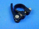 Bicycle QR Seatpost Clamp Alloy Black/Silver Various Size
