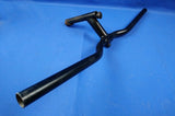 Black Bicycle Downhill Handlebar 600mm with Quill Stem