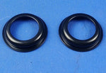 Bicycle Headset Threaded / Threadless 1-1/8" 2 x Cups Black