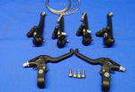 Power Bicycle V-Brake Set Front and Rear Black