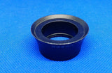 Bicycle Headset Dust Top Cover 1-1/8" Alloy Black