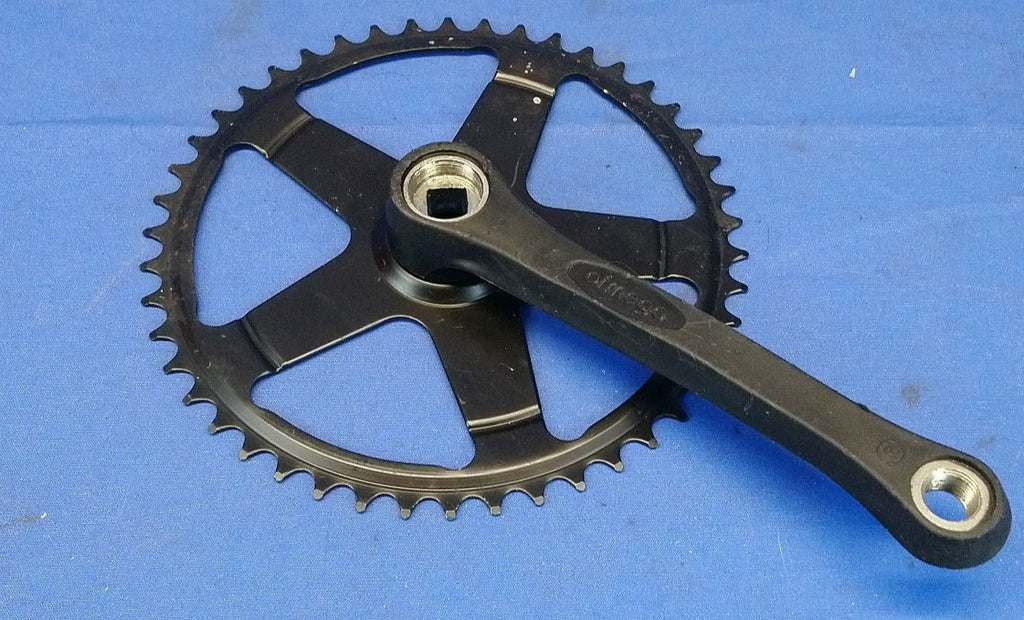 Manivelle De Vélo Gauche MEGHNA - Aluminium, Trou Carré - Longueurs 152/165/170 Mm - Universel VTT, Ville, Trekking