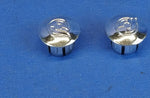 Cinelli Bicycle Handlebar  End Caps Plugs Silver