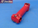 Red Alloy Bicycle Handlebar Stem 130mm 25.4mm