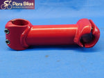 Red Alloy Bicycle Handlebar Stem 130mm 25.4mm