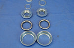 Savage BMX Large Shell Bottom Bracket Cup Set Silver