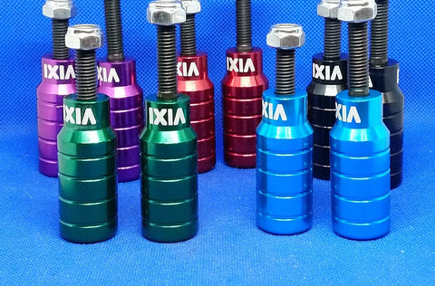 IXIA Stunt Pegs Various Colour Aluminium with Axles