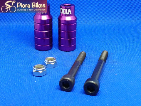 IXIA Stunt Pegs Various Colour Aluminium with Axles
