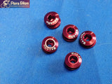 RSP Bicycle Chainring Bolt Kit x 5 Pcs Red