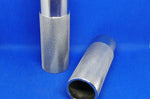 Pazzaz Silver BMX Bicycle Stunt Pegs 3/8" Threadless