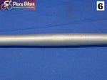 Flat Silver Steel Used Bike Handlebar 540 mm to 600 mm