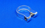 Silver Bicycle BMX MTB Seatpost Clamp Alloy Ø31.8mm