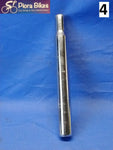 Silver Chromed Steel Bicycle Seatpost Straight MTB BMX 230mm to 255mm