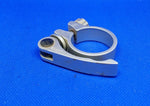 Bicycle QR Seatpost Clamp 31.8 mm Alloy Silver