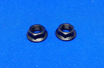 Weldtite 14mm Cotterless Crank Nuts 2 Piece