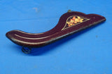 Vintage Bicycle Traditional Hockey Chain Guard Steel Burgundy Colour
