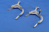 Vintage Altenburger Brillant Bicycle Caliper Brake Set Silver