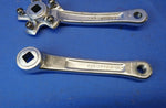 CPI 3/7-170 Vintage Bicycle Crank Arms 170mm Silver
