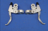 Shimano ST-MC18 Bicycle V-Brake Levers Front and Rear Silver