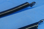 Black Bicycle Front Rigid Forks 1-1/8" Threaded for 26" Wheels