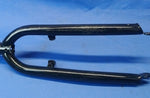 Black Bicycle Front Rigid Forks 1-1/8" Threaded for 26" Wheels