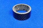 Bicycle Carbon Fibre Headset Spacers 1-1/8" Black 20/15/10/8/5mm (35mm)