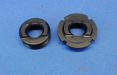 Components Universal Shell Bottom Bracket Lockring Set Black