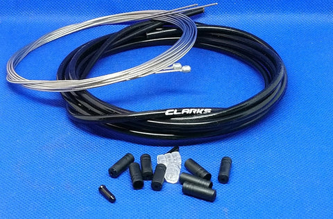 Clarks Bicycle Road Stainless Steel Gear Cable Kit