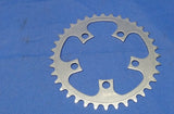 Silver Bicycle Chainring 36T C-C 51 mm