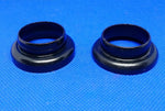 Black Bicycle Headset Threaded 1" 2 x Cups with Bearings