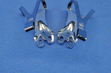 Shimano Vintage Toe Clips Bicycle Pedals Silver Large