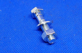 Retro Bicycle Seatpost Bolt Pin Steel Silver Various Size