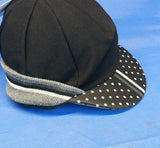 Chapeau! Ladies Winter Cap Polka Dot Black One Size