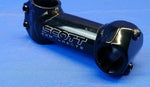 Scott Black Alloy Bicycle Handlebar Stem 100 mm, 25.4 mm