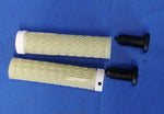 DMR Locdd Bicycle Grips Lock-on Green & White