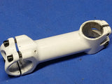 White Bicycle Handlebar Stem 110 mm, 31.8 mm