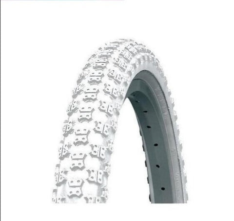 DSI Bicycle Tyre 12-1/2" x 2-1/4 (62-203 mm) White