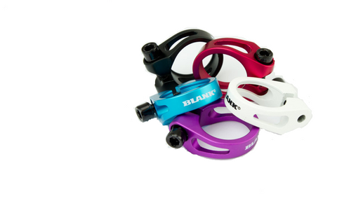 Blank Bicycle Seatpost Clamp 28.6 mm Alloy