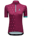 Boardman Women's Cycling Jersey Burgundy Size 10