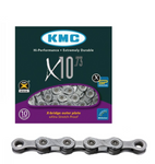 KMC X10.73 Bicycle Chain 10 Speed 1/2 x 11/128" 114 Links