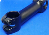 Black Alloy Bicycle Handlebar Stem 110 mm, 25.4 mm