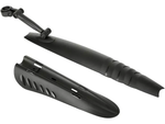 Front and Rear Bicycle Mudguard Set Black